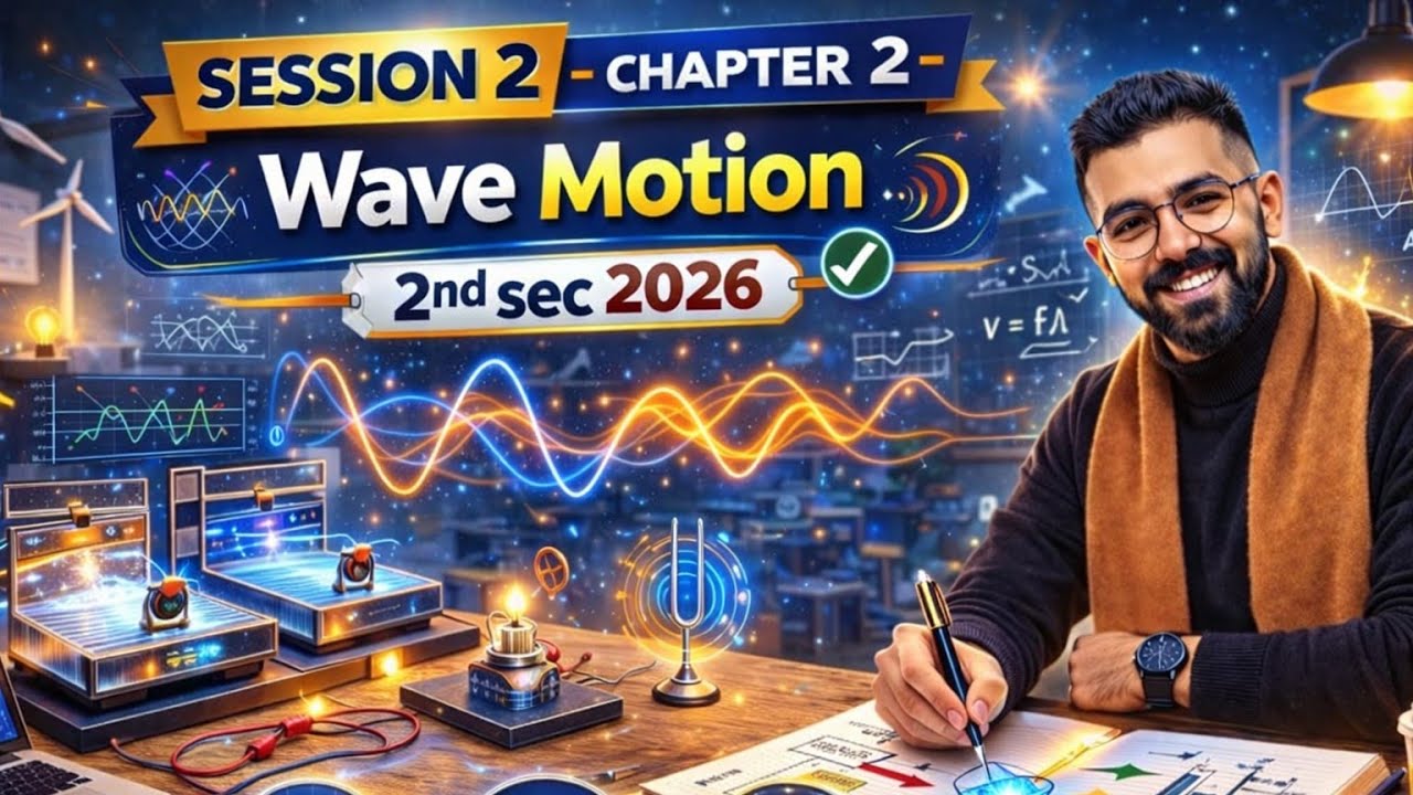 Homework Session 2 - chapter 2 - wave motion - 2nd sec 2026
