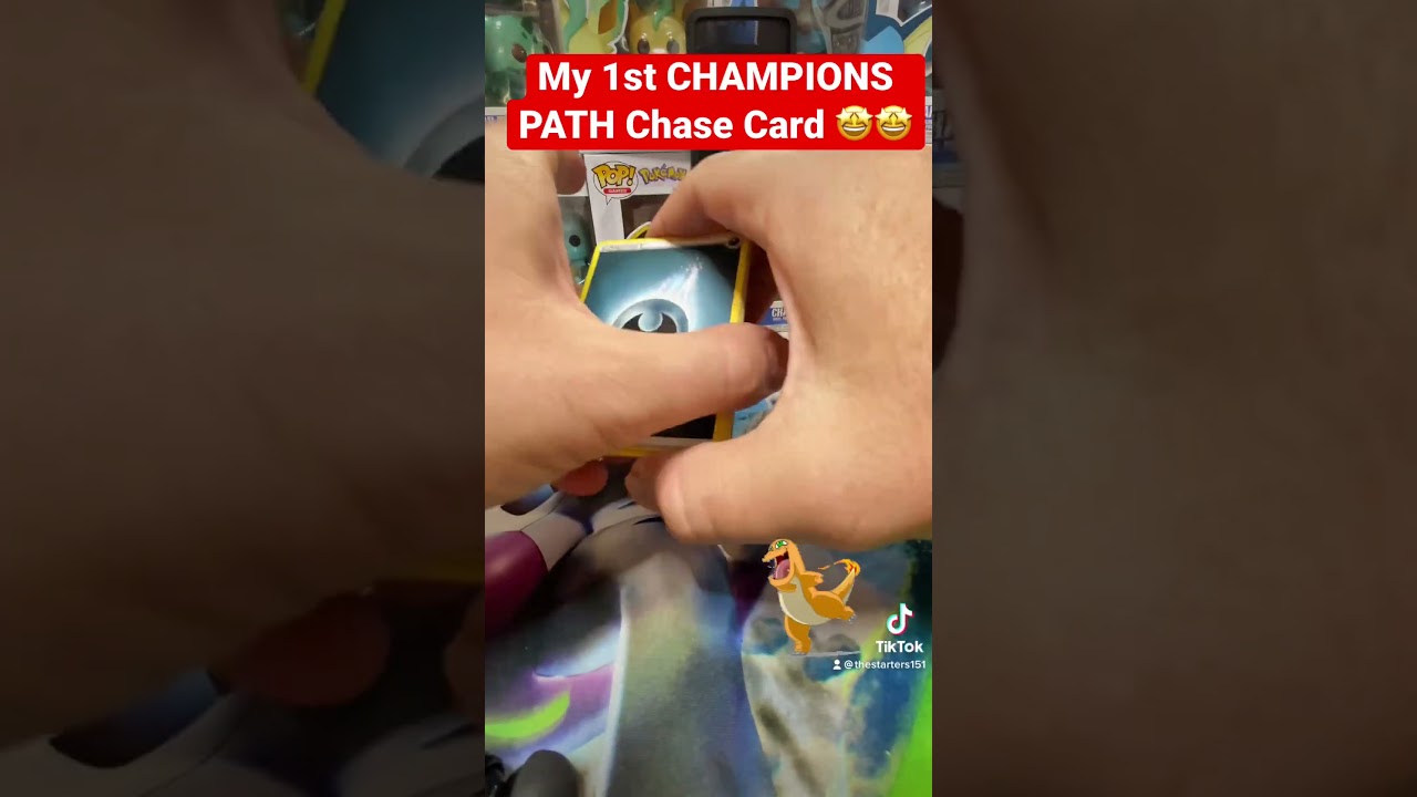 CHAMPIONS PATH 🔥🔥 GOAT Chase Card!?! #shorts #pokemon #championspath #pokemoncards #pokemontcg