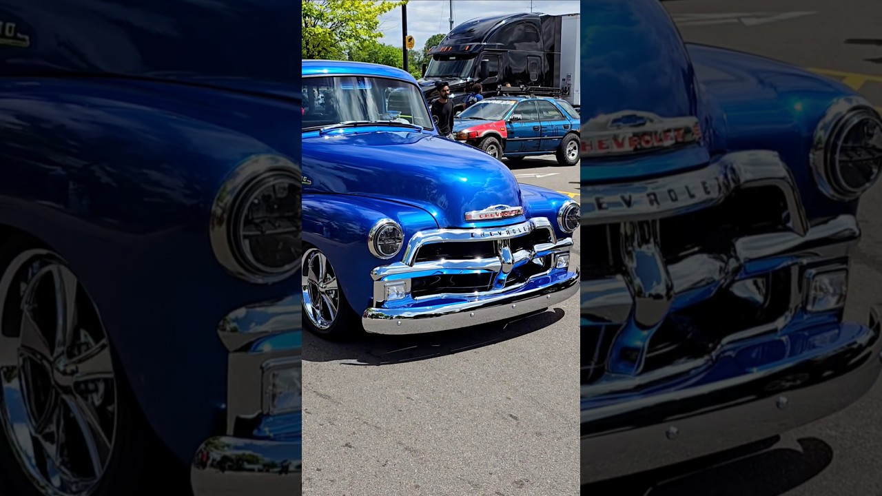 1954 Chevrolet 3100 Classic Pickup Truck Drive By The Hot Wheels Legends Tour Taylor MI 2025
