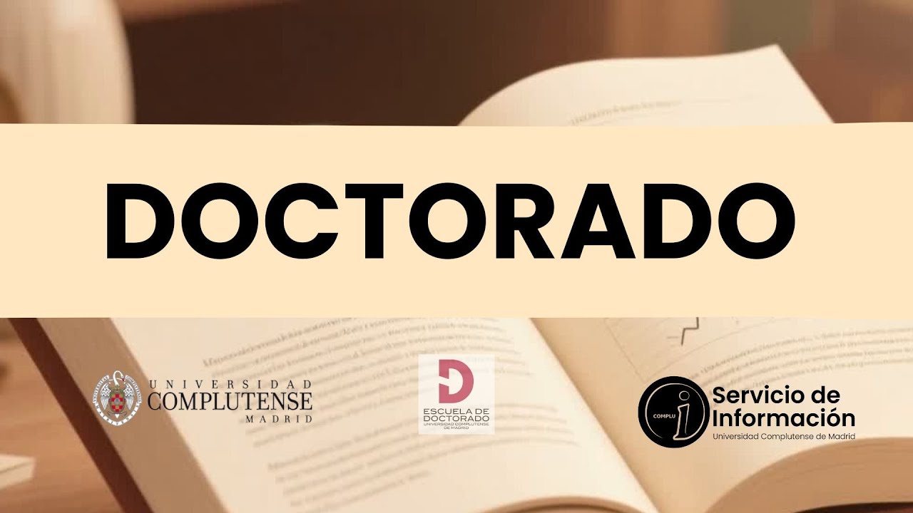 Estudia un doctorado en la UCM