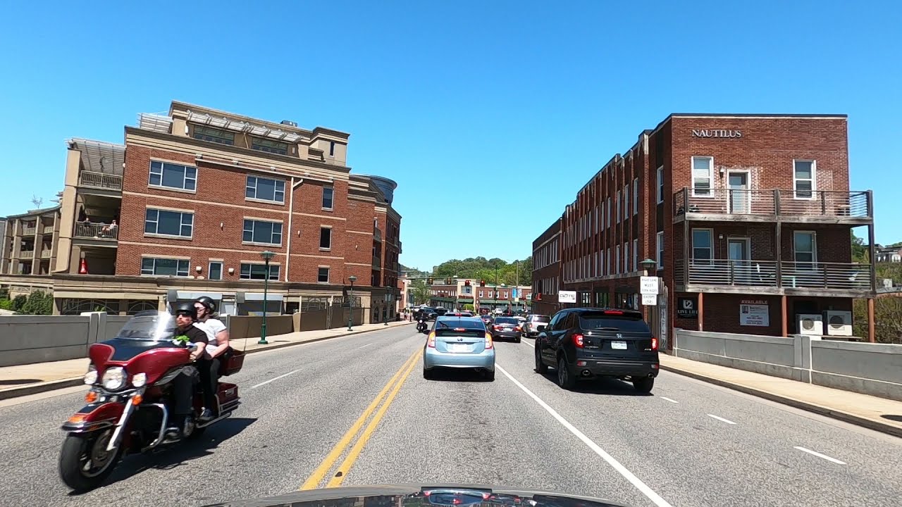 CHATTANOOGA TENNESSEE DOWNTOWN DRIVING TOUR 2021