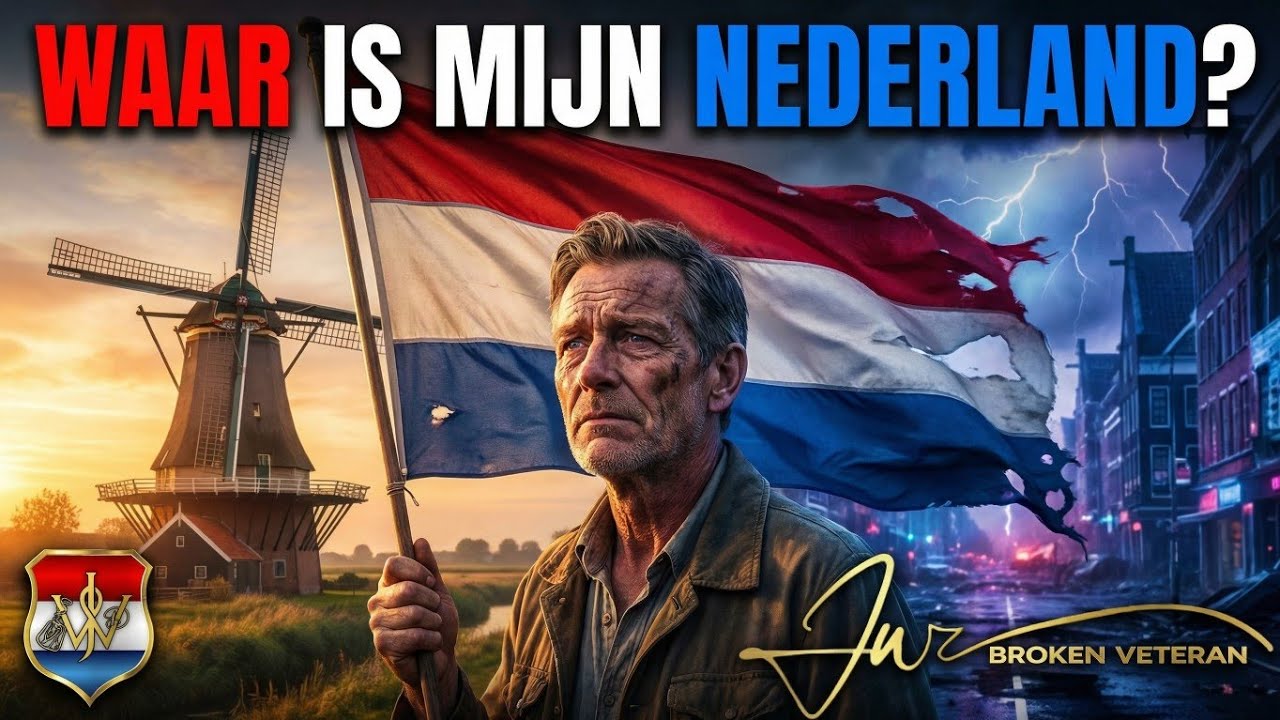 JW Broken Veteran - Waar is mijn Nederland (Official Lyric Video)