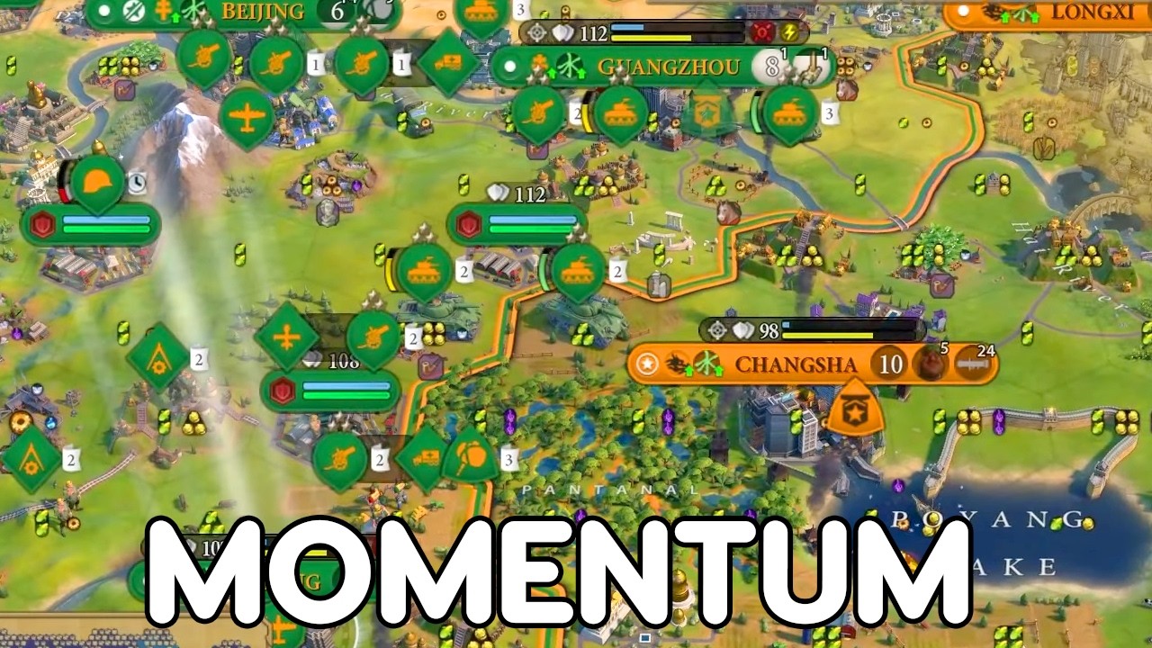 Tanks and Bombers have REAL momentum - Civ 6 Hungary