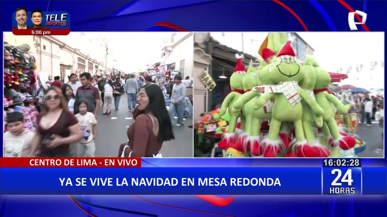 Mesa Redonda luce abarrotada de personas haciendo compras navideñas en pleno noviembre (1/2)