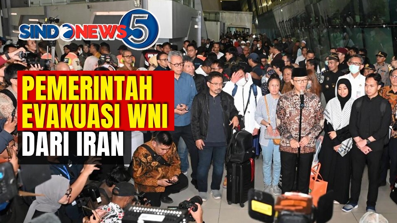 Pemerintah Evakuasi WNI dari Iran, 22 WNI Tiba di Bandara Soetta Selasa Sore | Sindonews 5 | 11/03