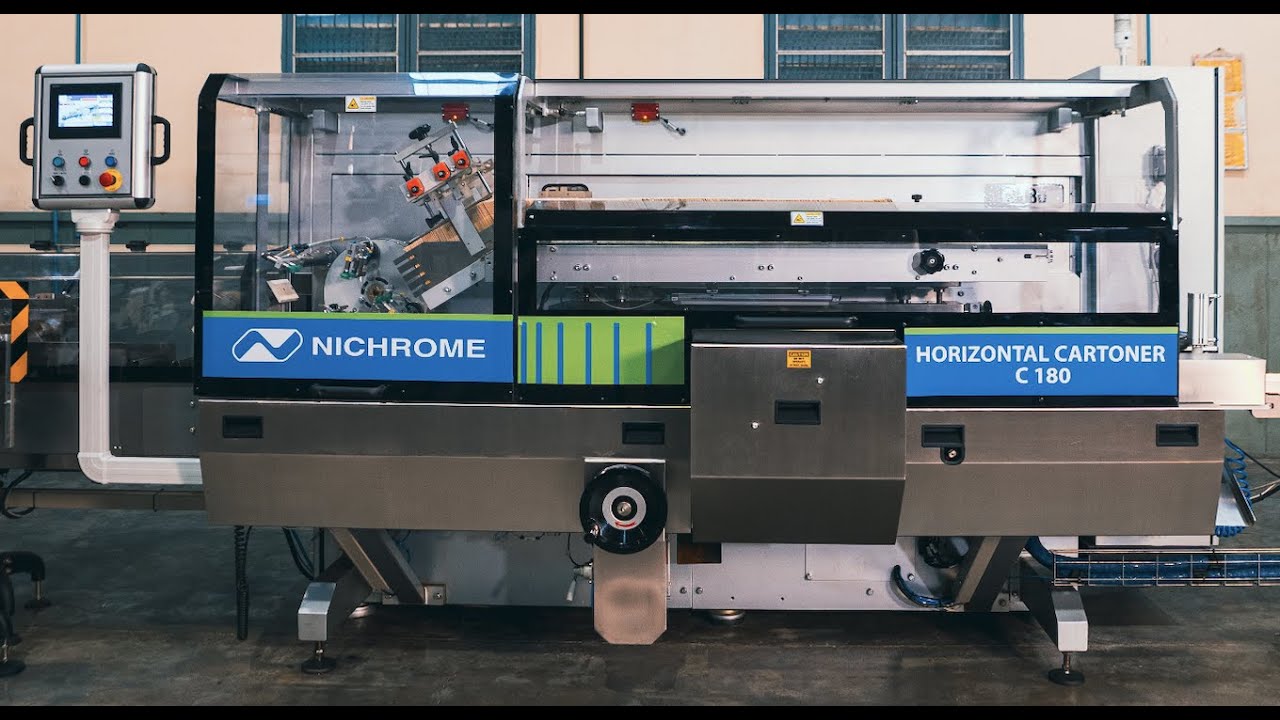 Automatic Horizontal Cartoning Machine : C180 : Box Packing Machine
