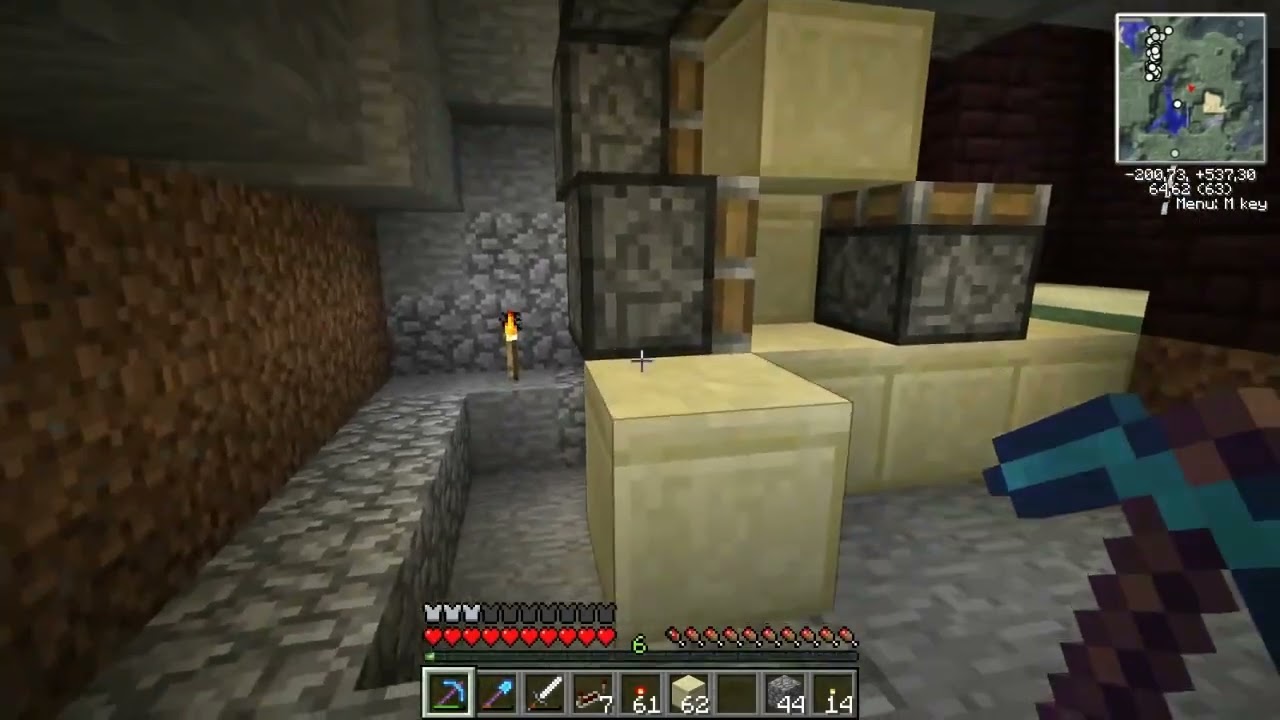 Minecraft pro začátečníky (60. díl) Pistonový výtah
