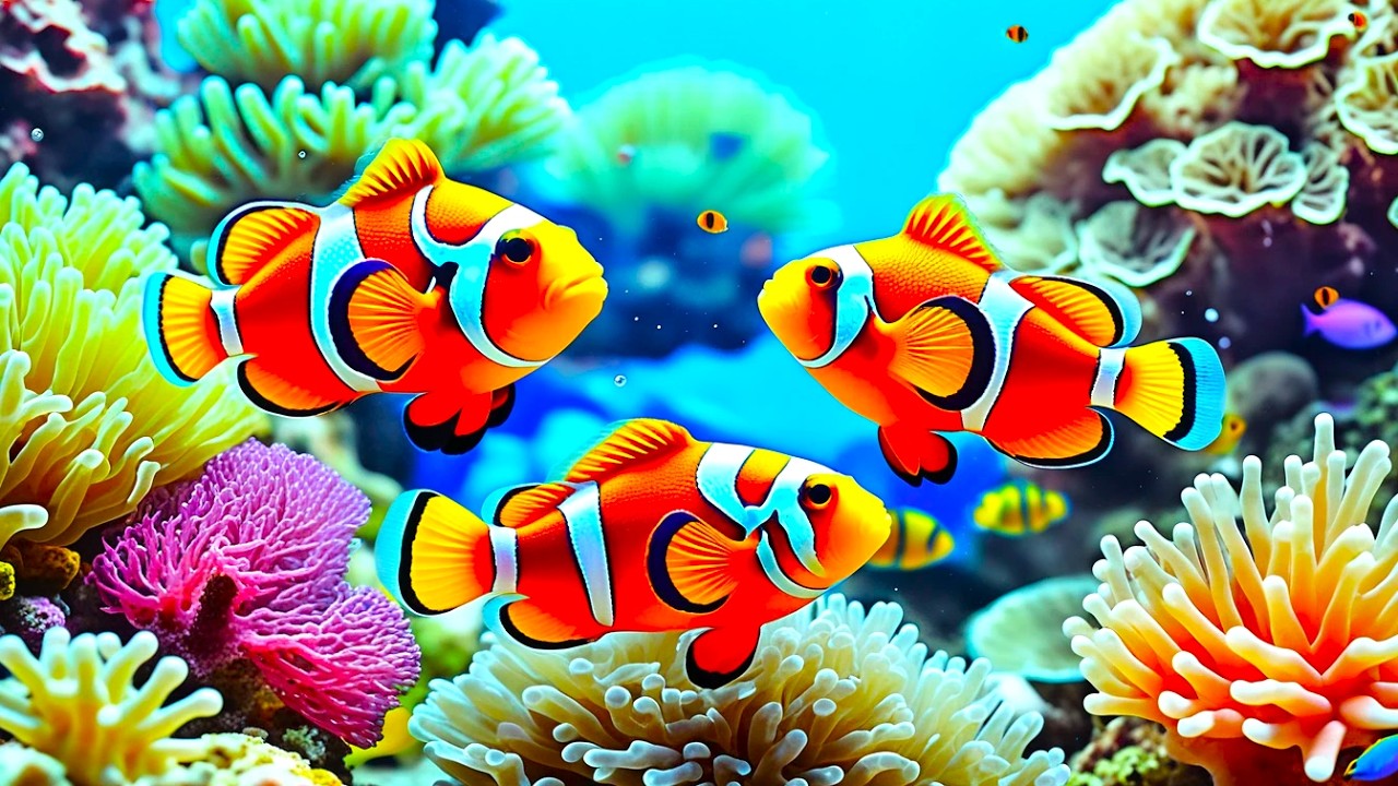 The Best 4K Aquarium - Explore the Stunning World of Sea Jellyfish and Beautiful Coral Reef Fish. #8