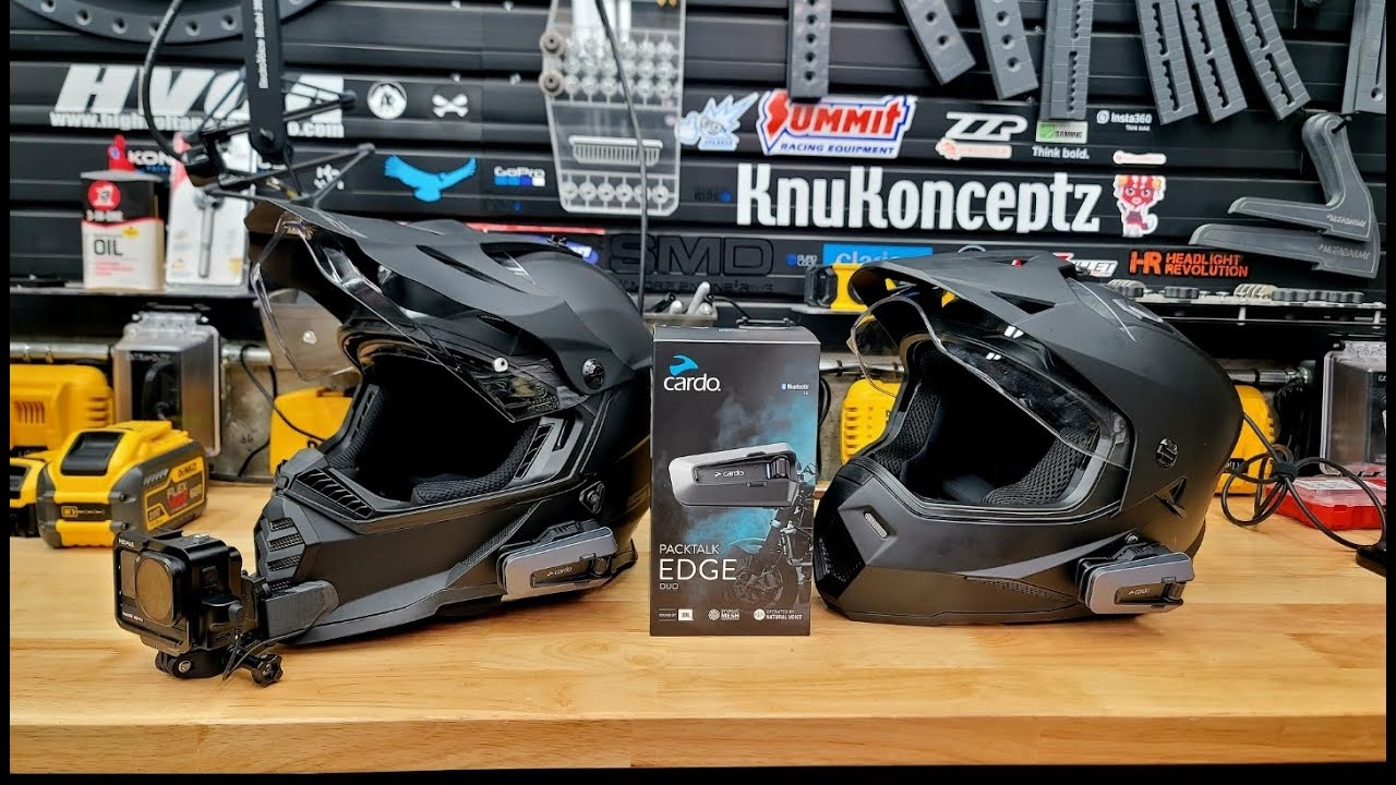 Cardo Packtalk Edge Duo Kit Installation