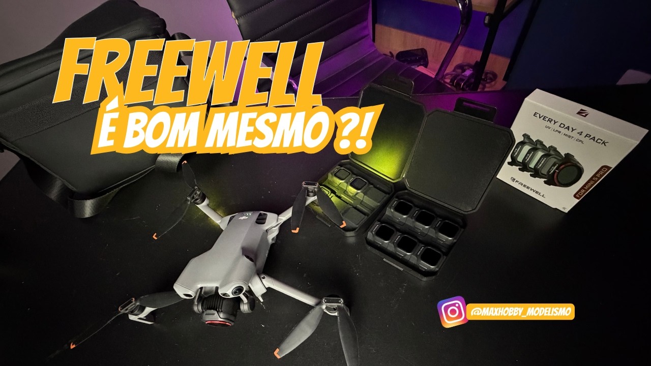Filtro ND Freewell no DJI Mini 5 Pro: ser&aacute; que compensa?
