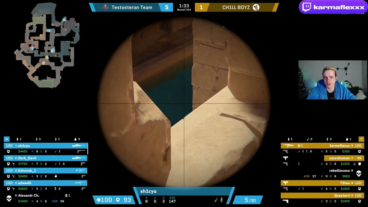 SHOWMATCH BO3! Testosteron Team vs CH1LL BOYZ