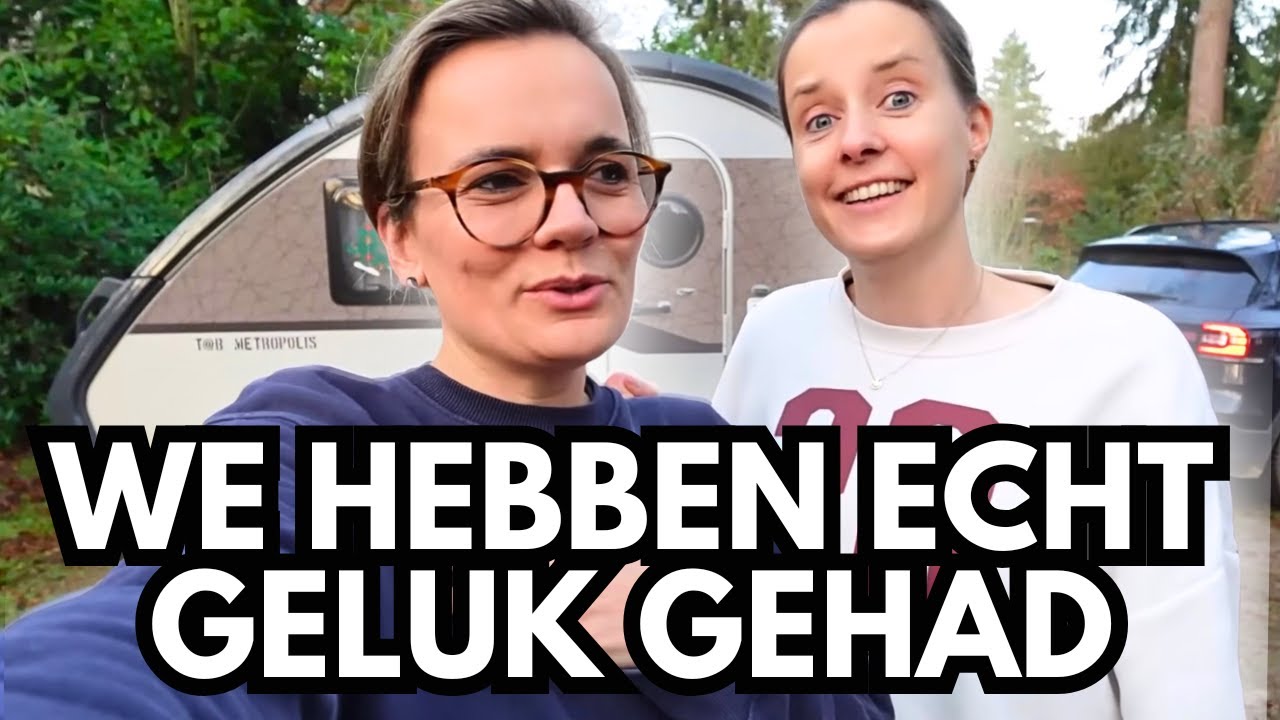 #543 BIJNA BRAND🔥 IN ONZE CARAVAN I Camping de Paalberg (Ermelo)