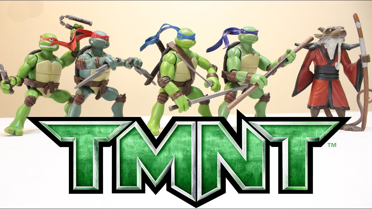 (ESPAÑOL) NINJA TURTLES & splinter - 2007 - figures - figuras - review