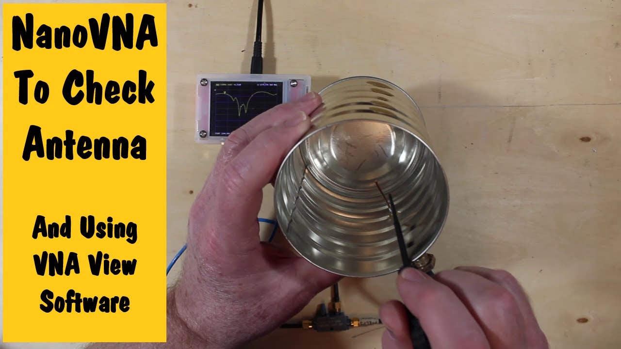#25  NanoVNA Checks Antenna Using 'VNA View' Software - Easier To See Results #electronics  #vna