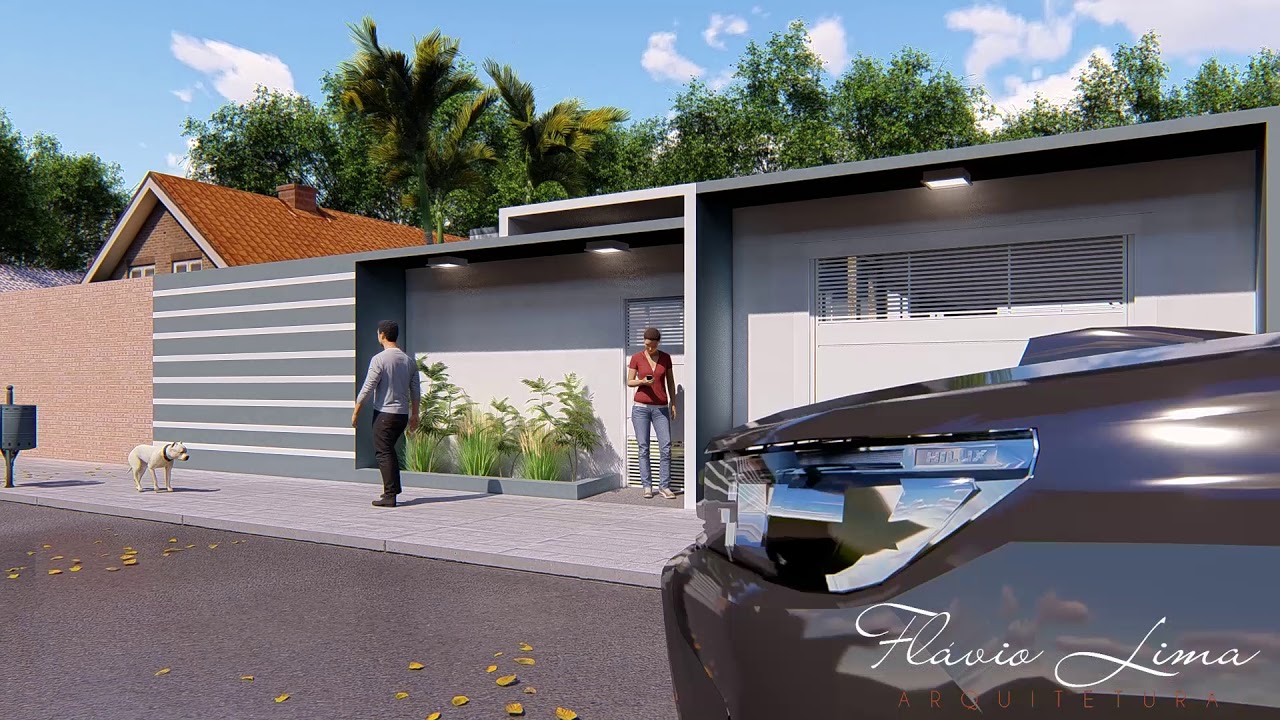 Projeto de Fachada Resid&ecirc;ncial