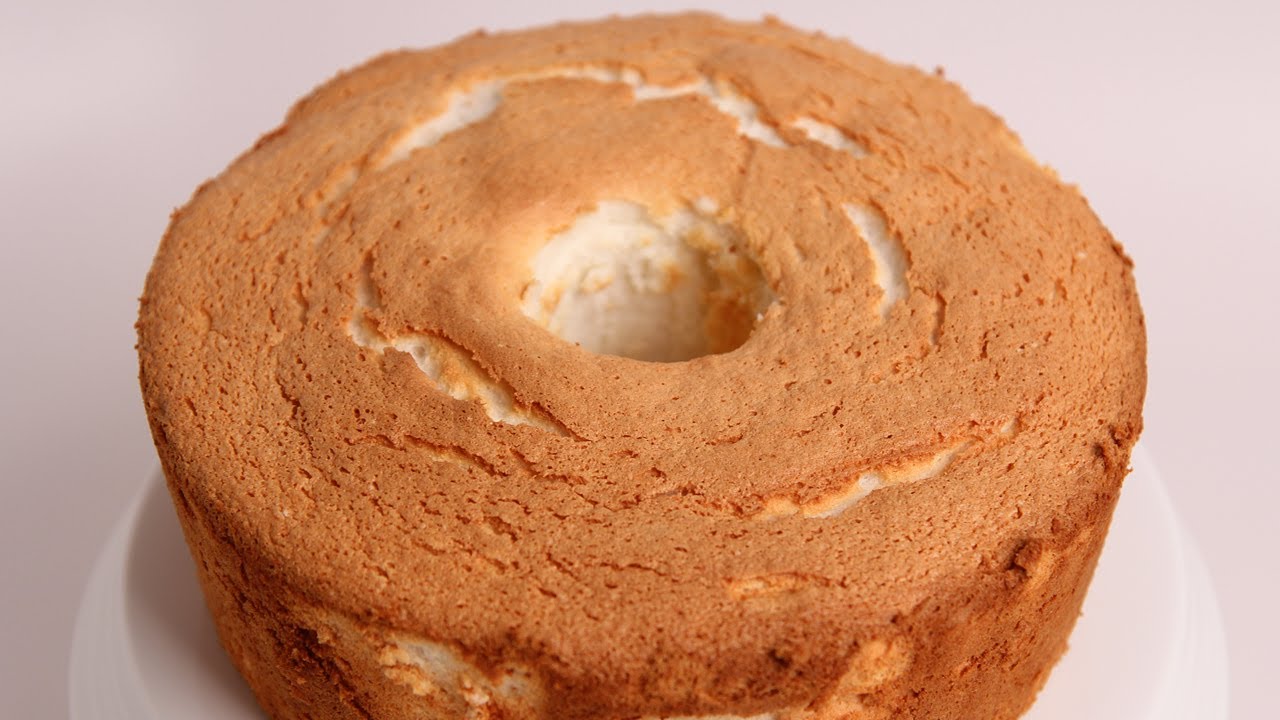 Homemade Angel Food Cake Recipe - Laura Vitale - Laura in the Kitchen Episode 371