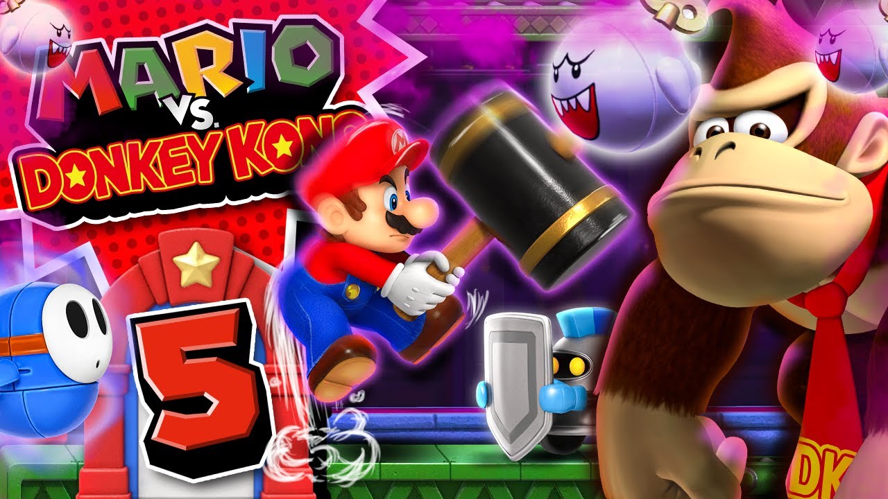 MARIO VS. DONKEY KONG 🔑 #5: World 5 | Gruselvilla