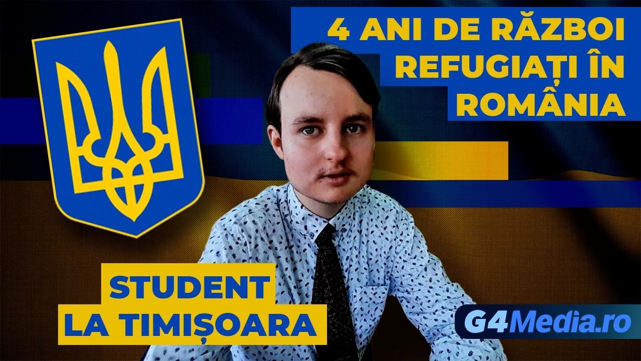Ivan Zaitsev, refugiat din Odesa, student la Timișoara: „Planul meu este să obțin cetățenia română”