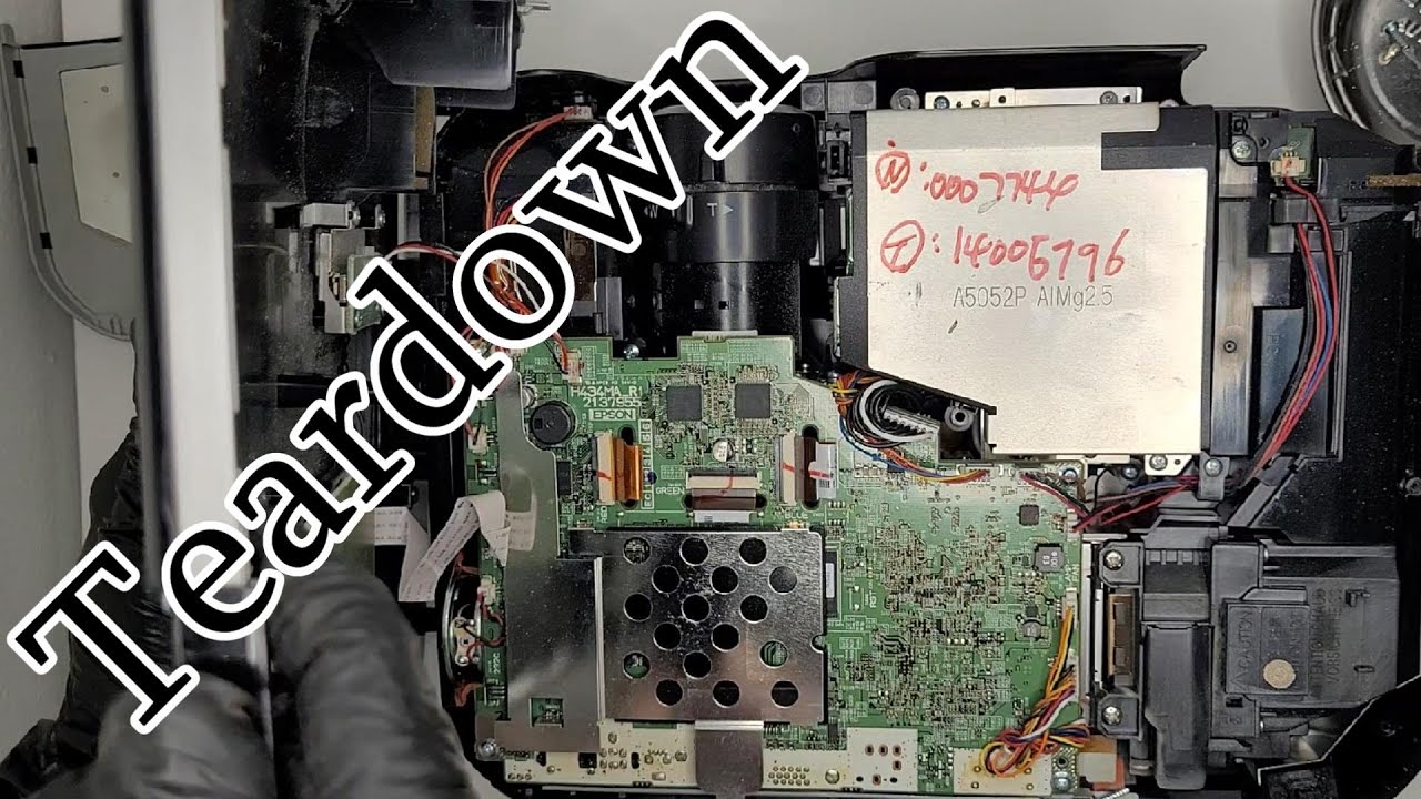 Epson Projector Teardown