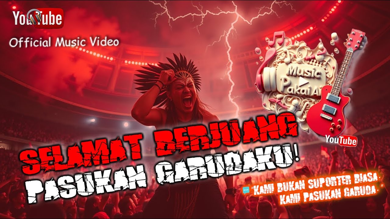 🎵 Selamat Berjuang, Pasukan Garudaku🔥Hardcore Metal Indonesia x Stadion Rock x Semangat Timnas