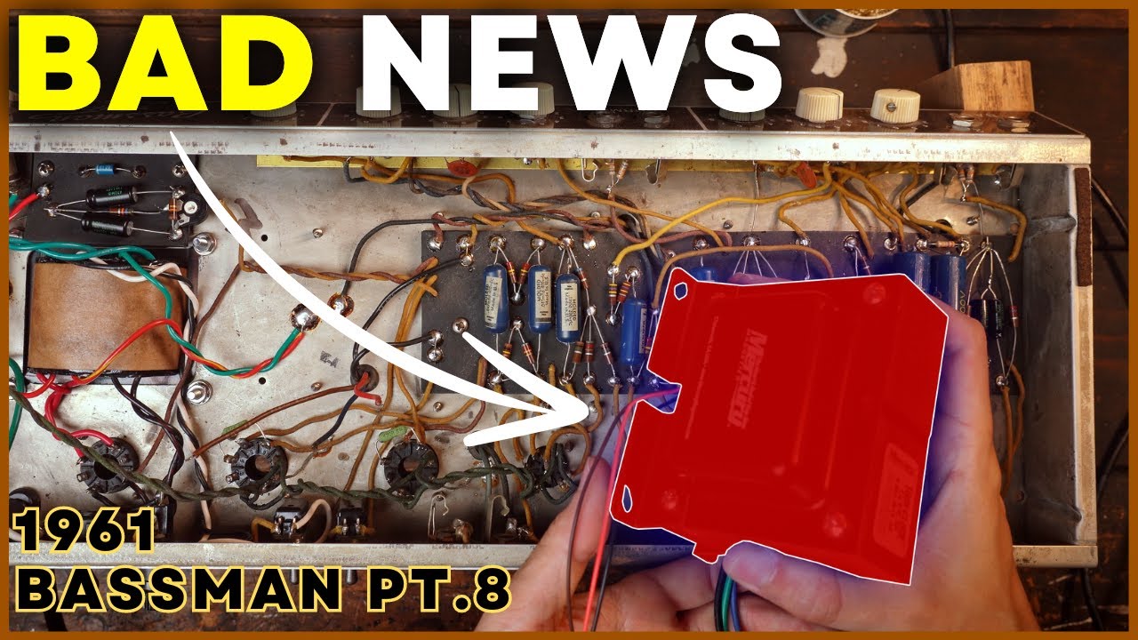 Worst case scenario.... BUT it's gonna be ok!  |  1961 Fender Bassman 6G6