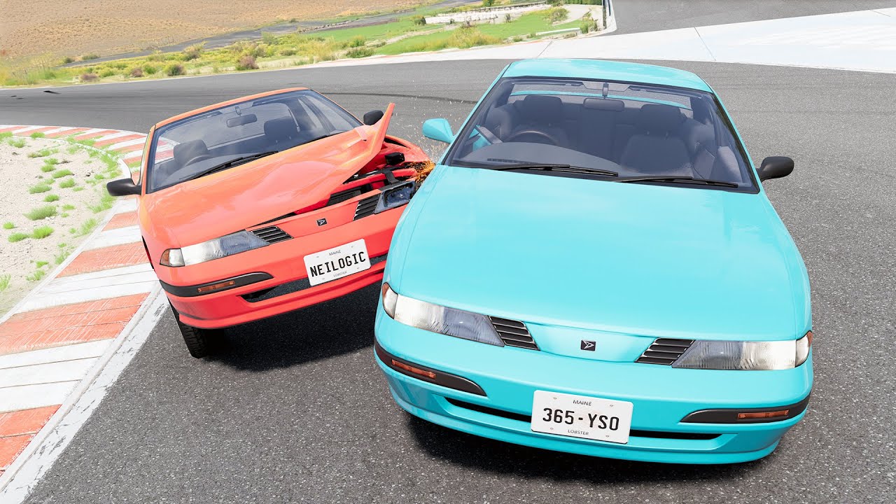 Slow Car Racing At Laguna Seca In BeamNG Is Absolutely AMAZING!