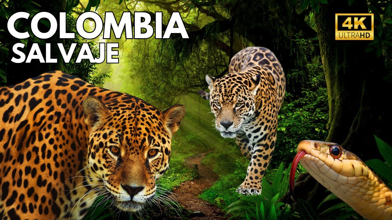 COLOMBIA SALVAJE | Depredadores Ocultos en el Corazón de Sudamérica | Documental sobre Animals