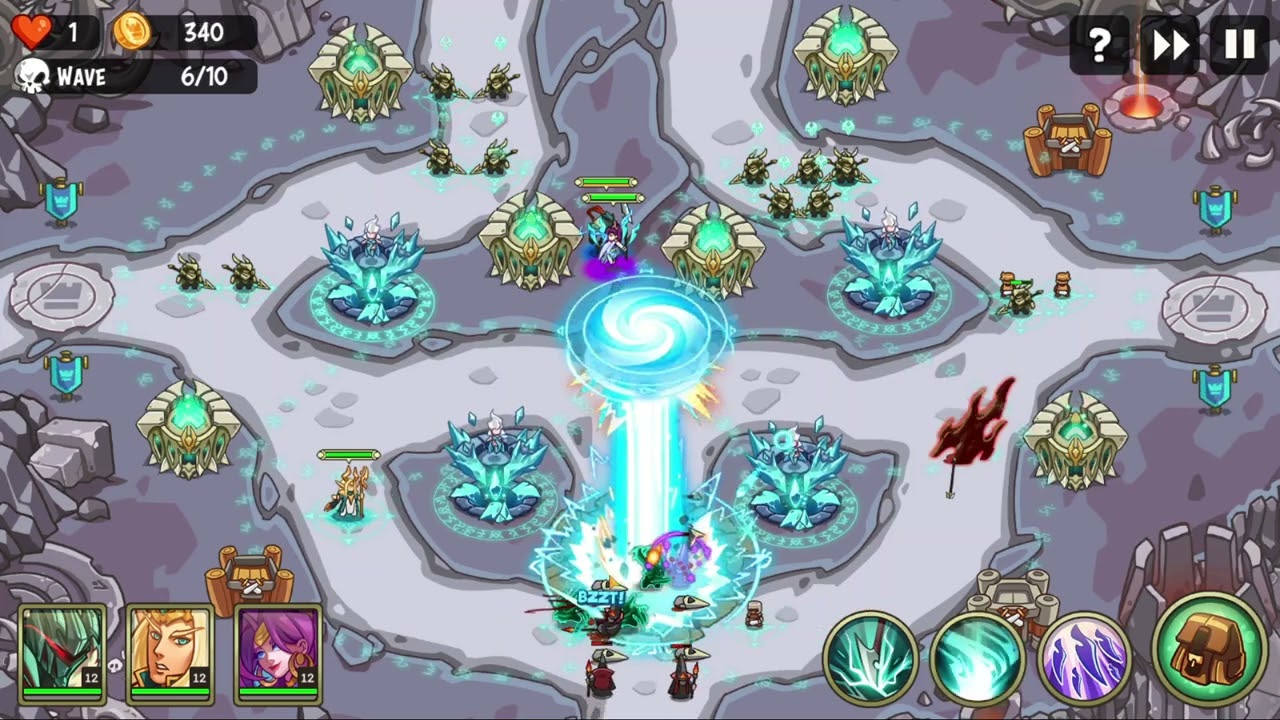 Empire Warriors TD - Level 36 HELL
