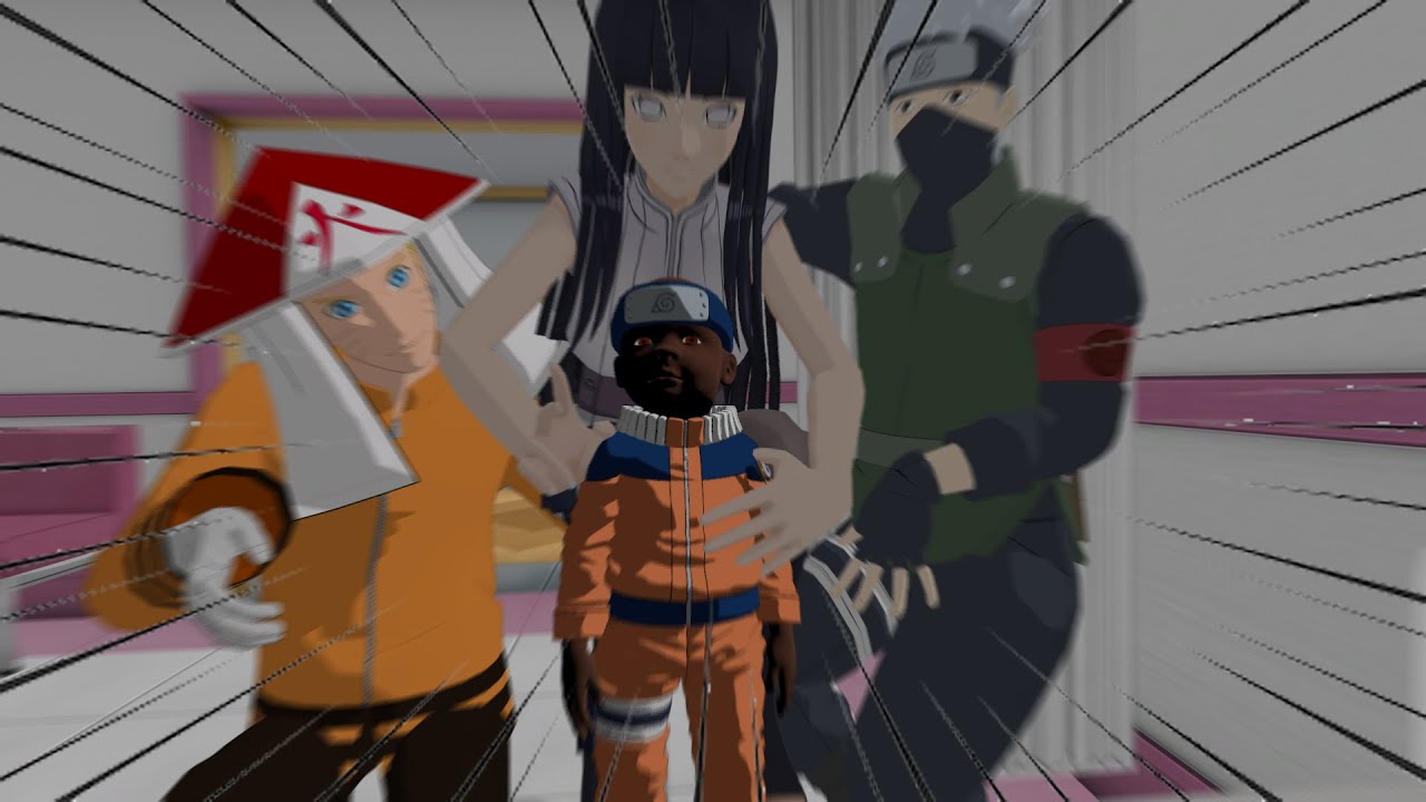 У Наруто и Хинаты появился новый малыш?! (NARUTO VRCHAT)