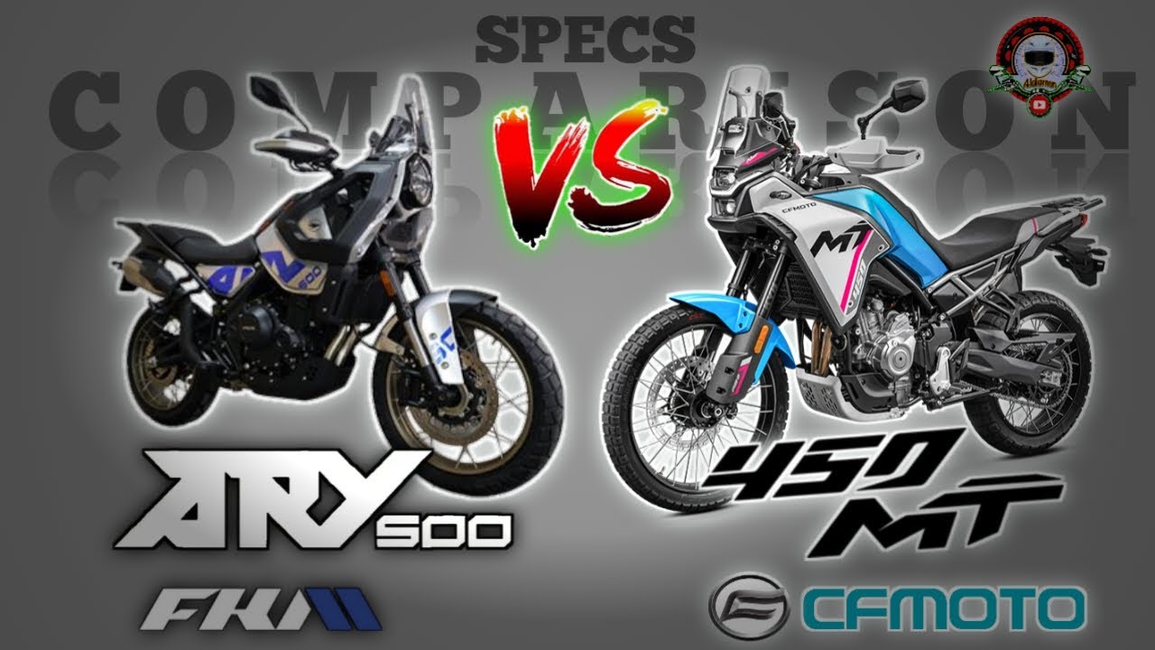 FKM ARY 500 vs CFMOTO 450MT SPECS COMPARISON
