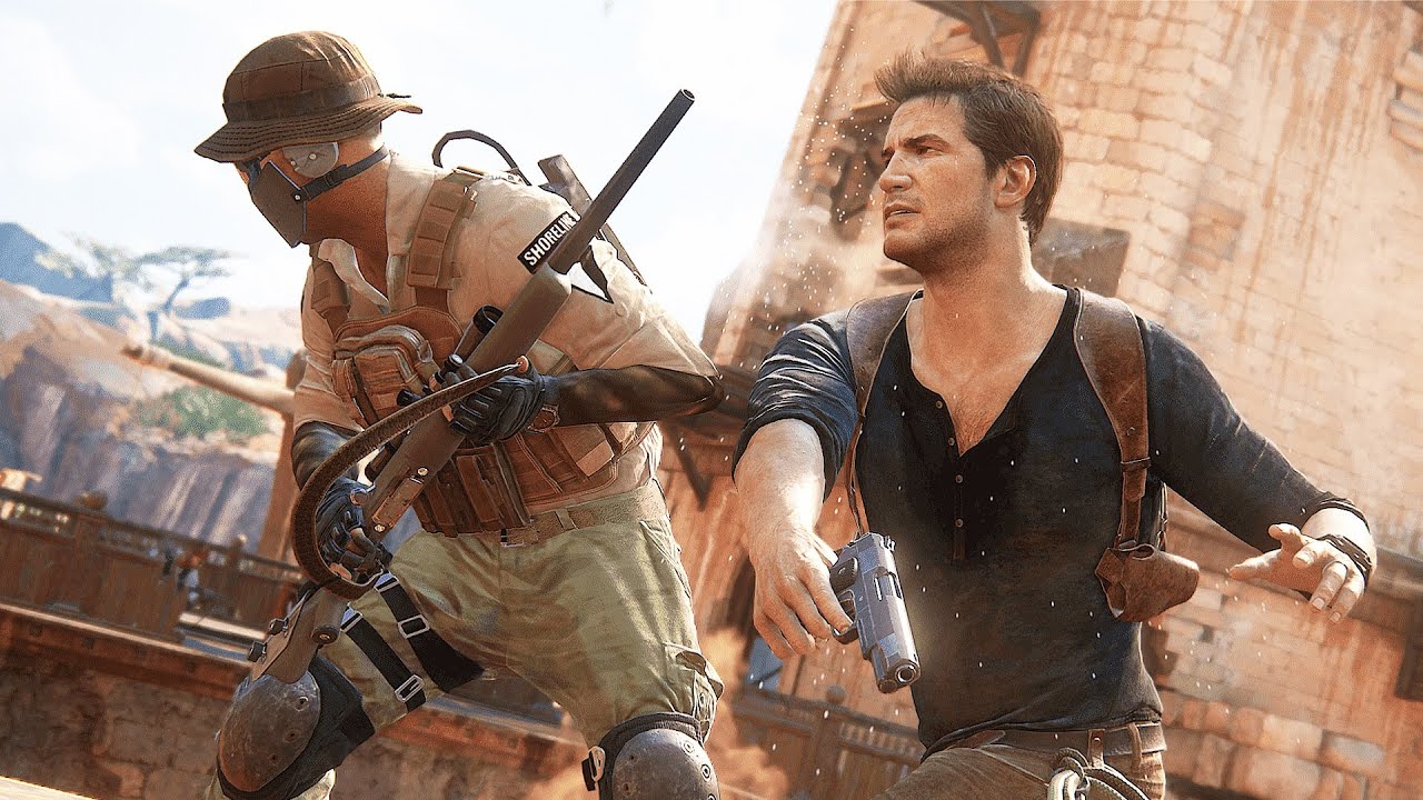 Uncharted 4: Aggressive Badass Brutal Kills/Takedowns & Epic Combat Moments | 60FPS