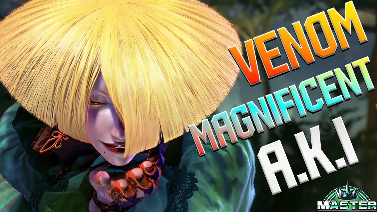 Street Fighter 6 🔥 Lord Venom (A.K.I) Magnificent Gameplay !