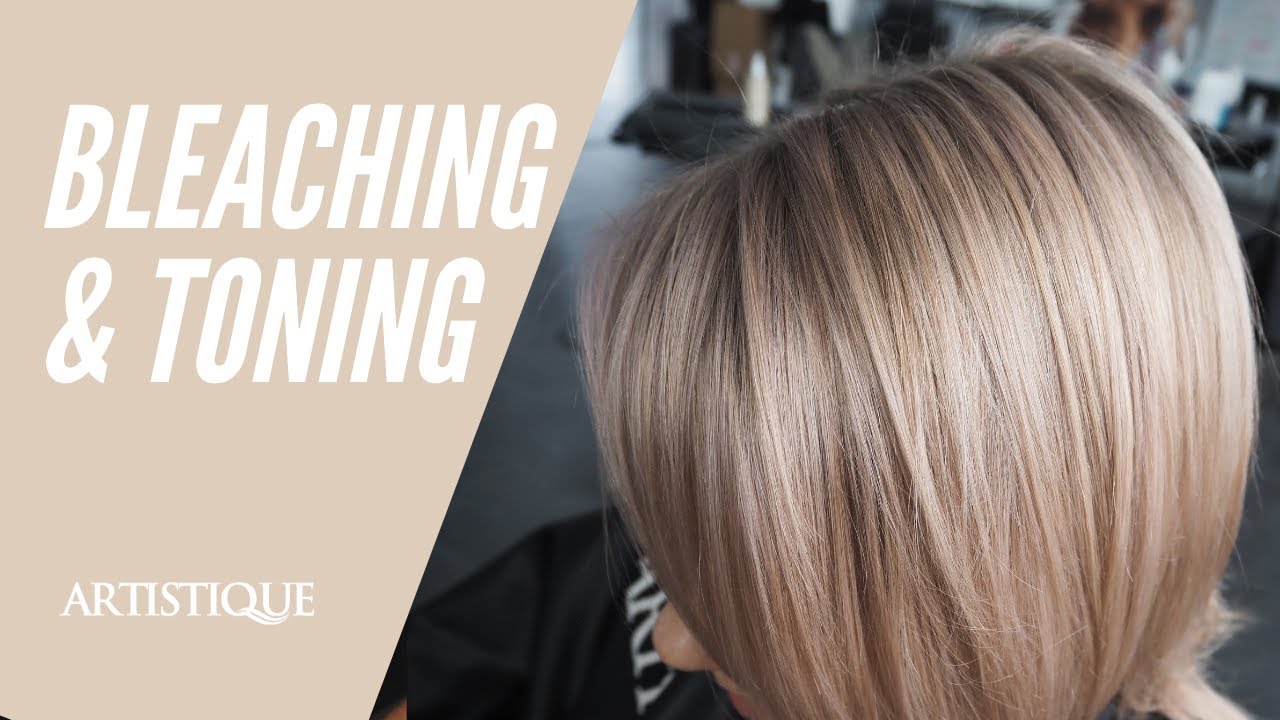 Bleaching en toning with Artistique Haircare