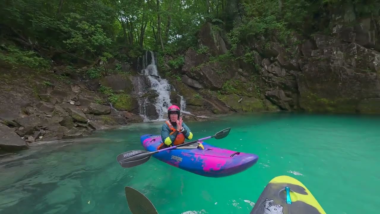 Kayak Soca Slovenia Spring 2025