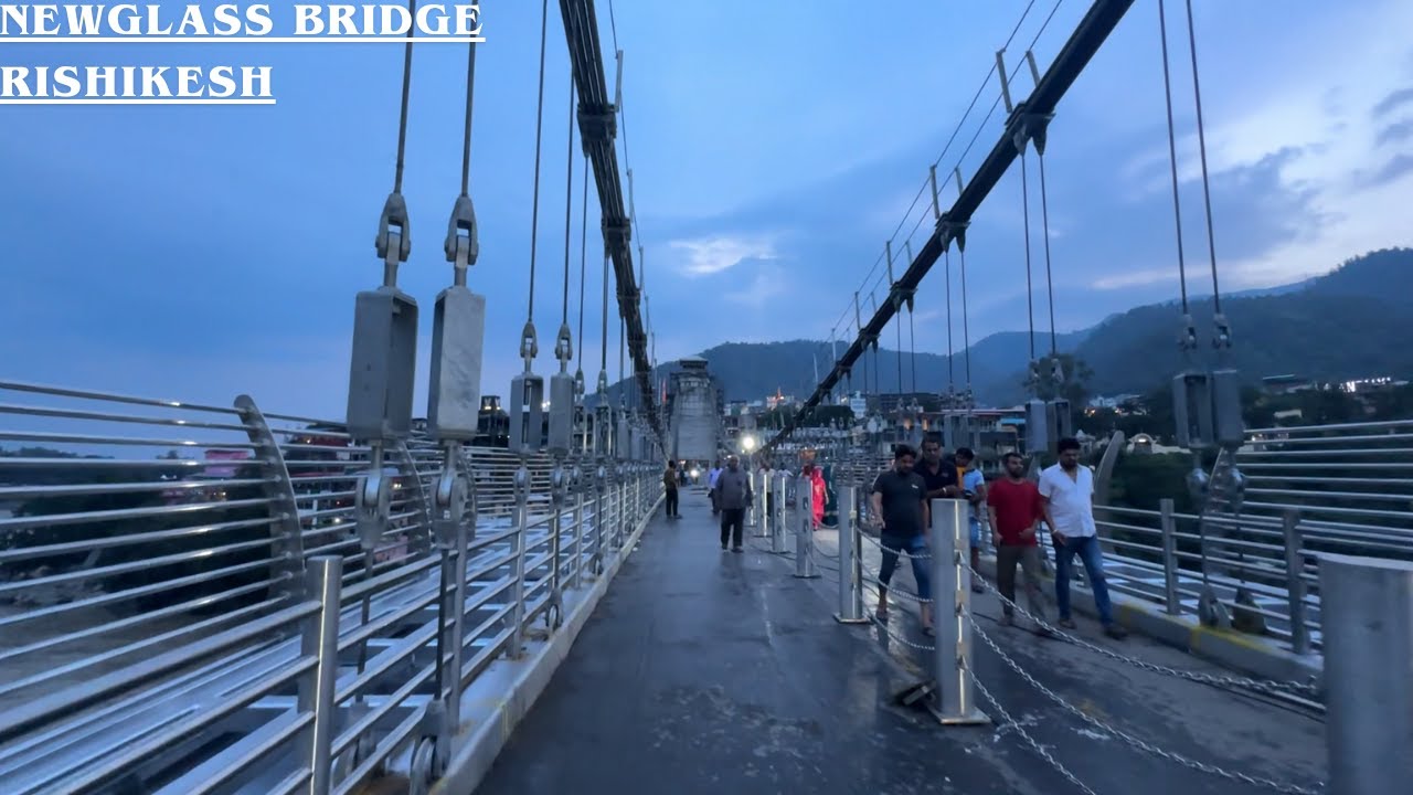 Rishikesh ka New Attraction 🌉 Bajrang Setu Glass Bridge Pehli Baar!