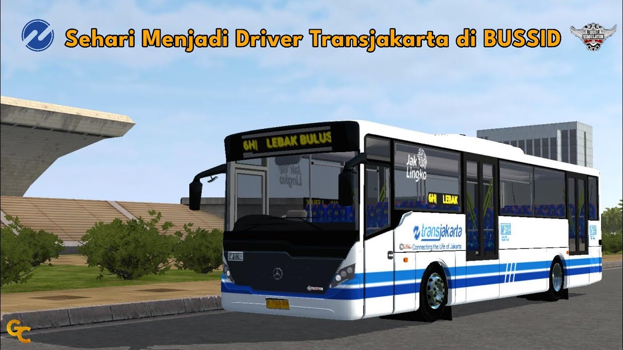 Sehari Menjadi Driver Transjakarta di Bussid