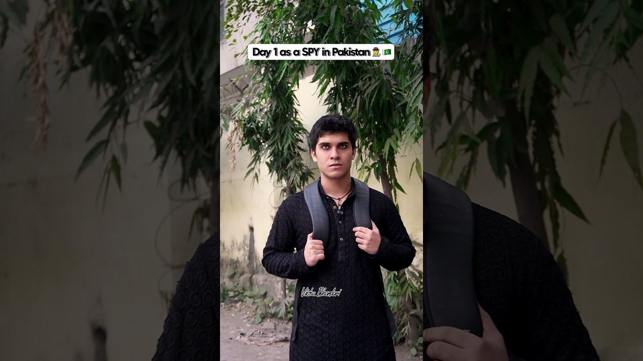 Day 1 as a SPY in Pakistan 🕵️&zwj;♂️ #dhurandhar #spy #funnyshorts #shortsfeed #shorts