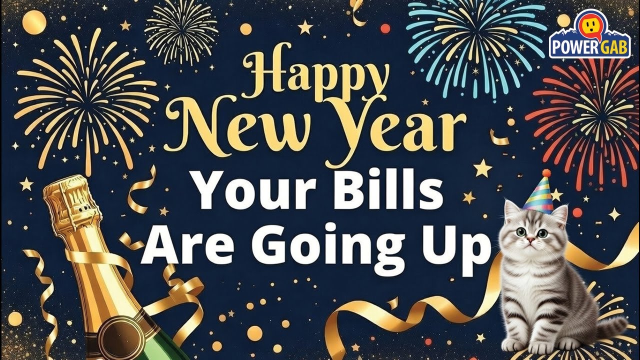 PowerGab Ep96 - Happy New Year. Your Bills Are Going Up.