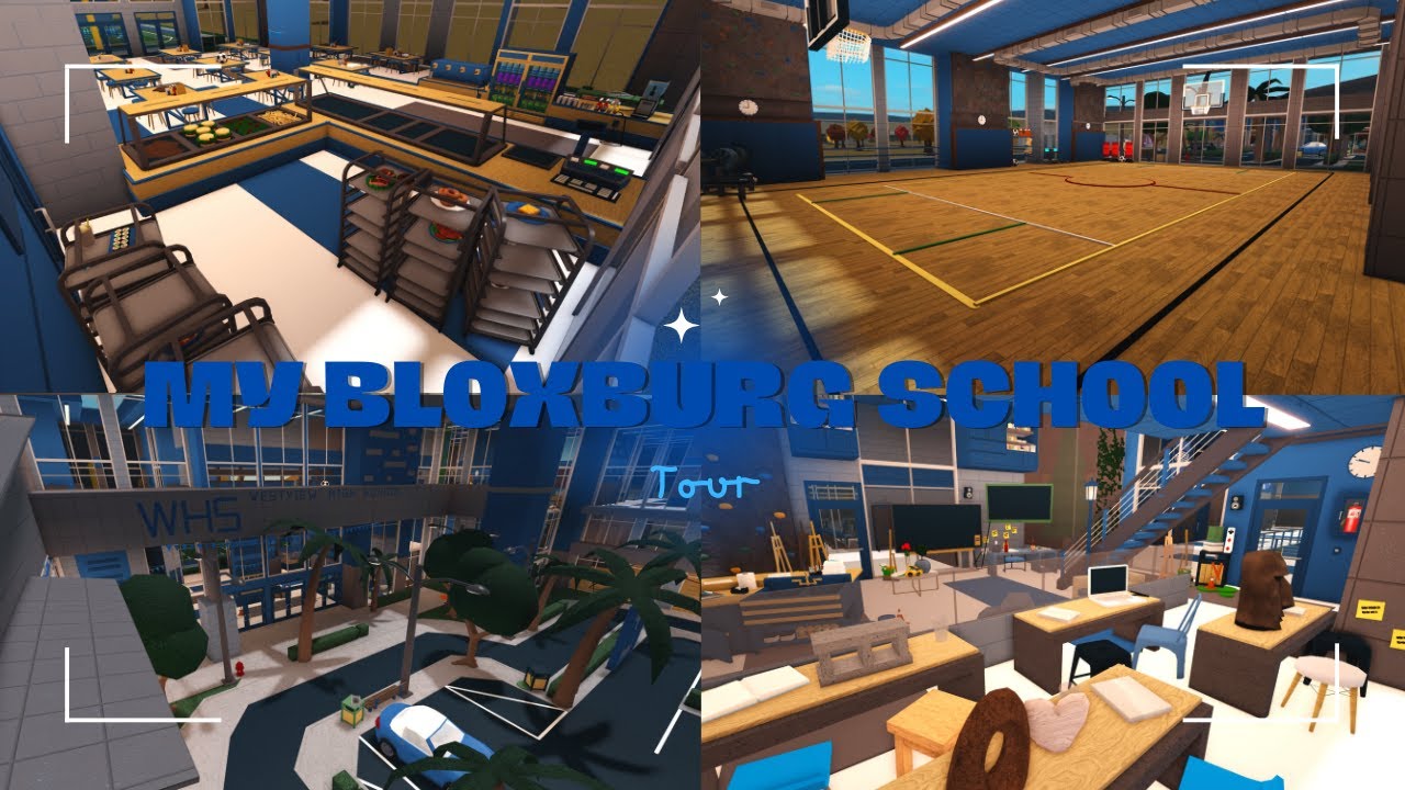 My Bloxburg SCHOOL Tour!
