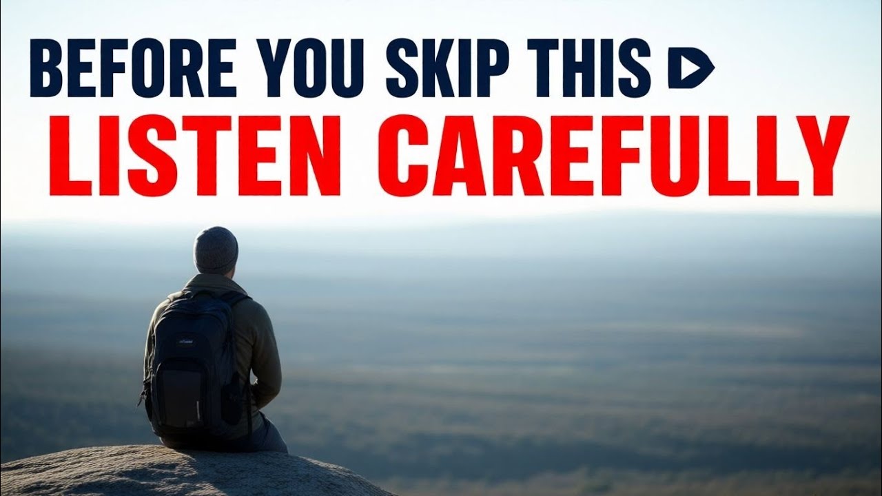 👉 Before You Skip This&hellip; Listen Carefully | God&rsquo;s Message For You Today
