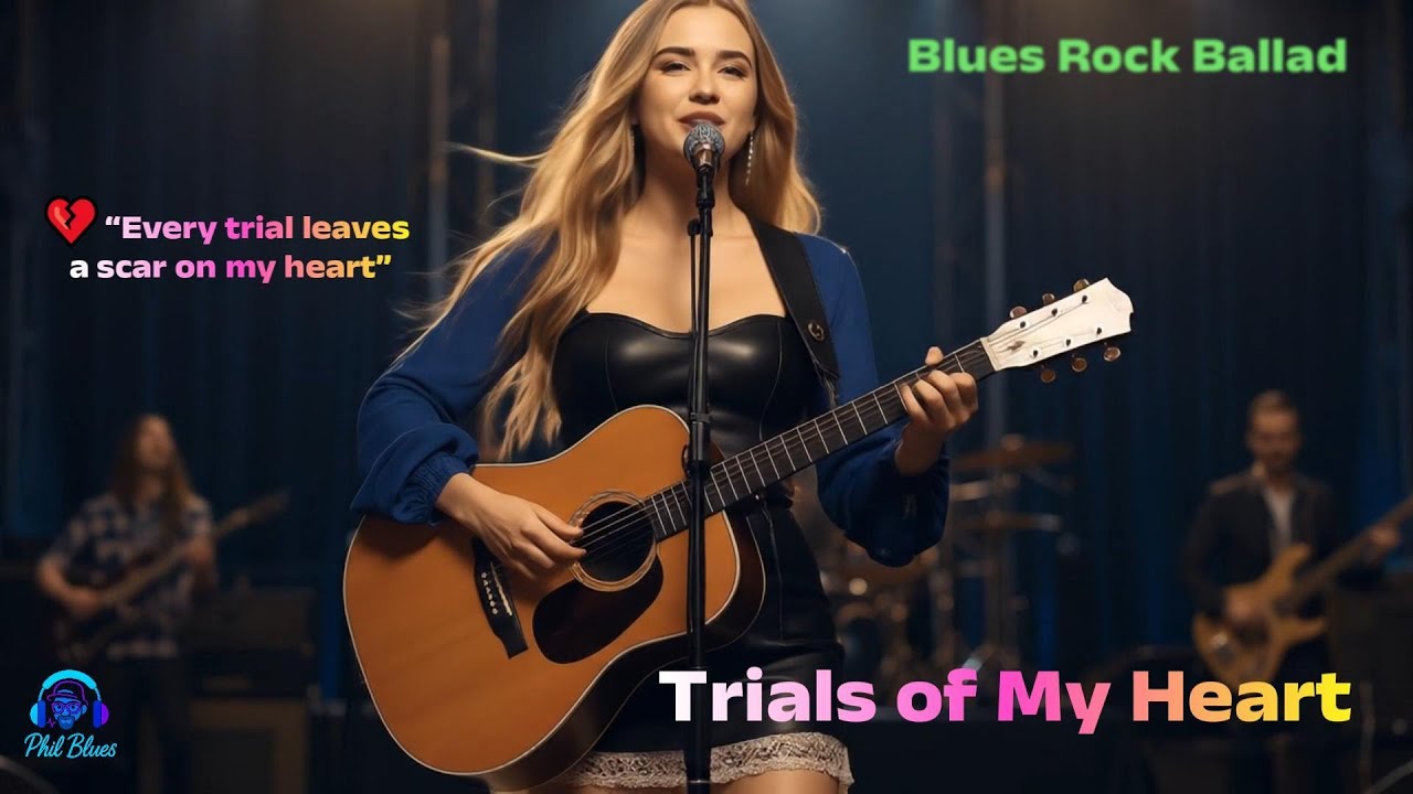 Trials of My Heart | Soulful Female Blues Rock Ballad of Struggle & Love