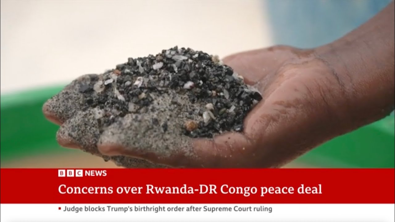 DRC's M23 Coltan Mines: Peace for Congo or Deal for Trump? - BBC News