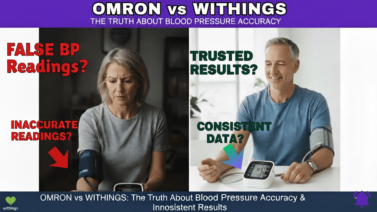 Omron vs Withings: The Truth About Blood Pressure Accuracy & Inconsistent Results
