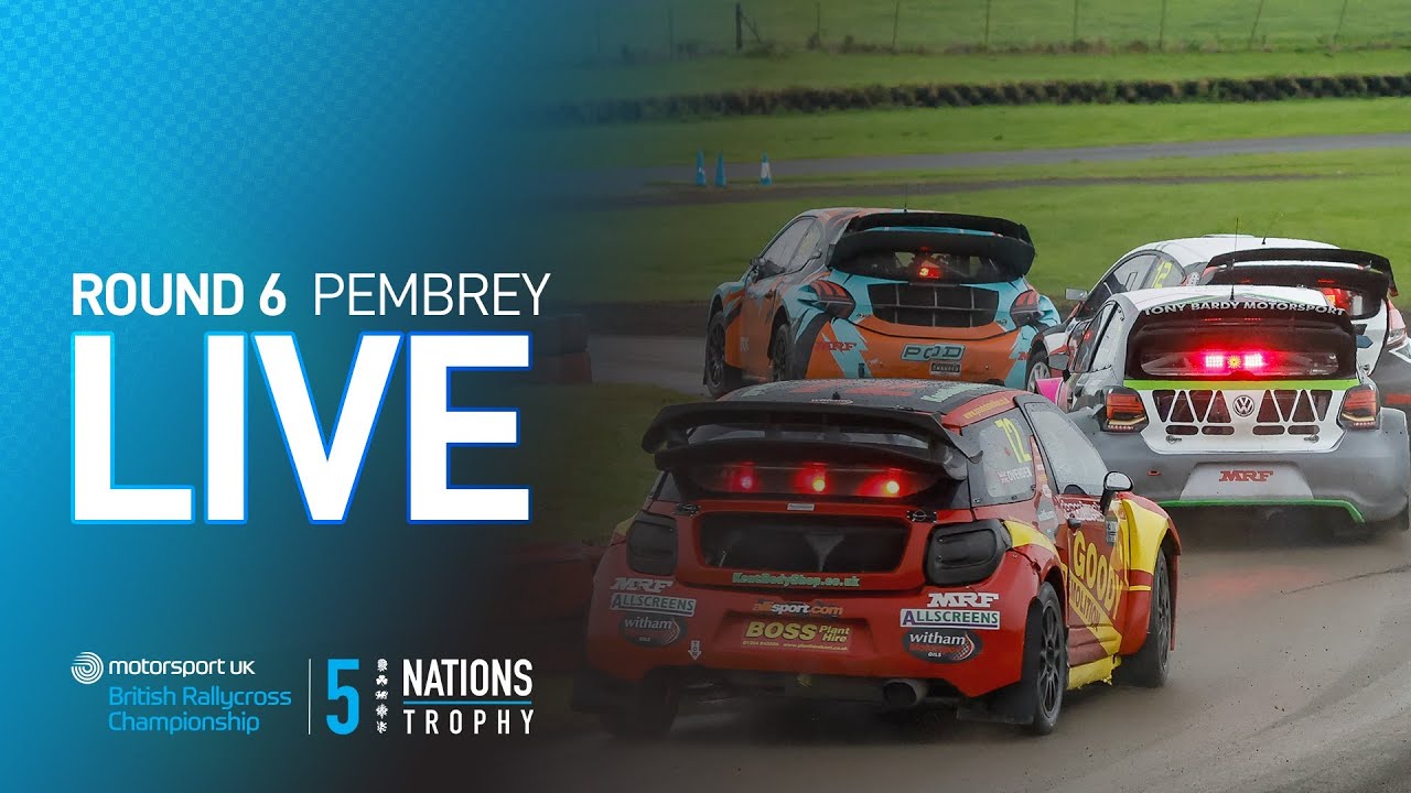 LIVE Round 6 Pembrey | 2025 5 Nations British Rallycross Championship