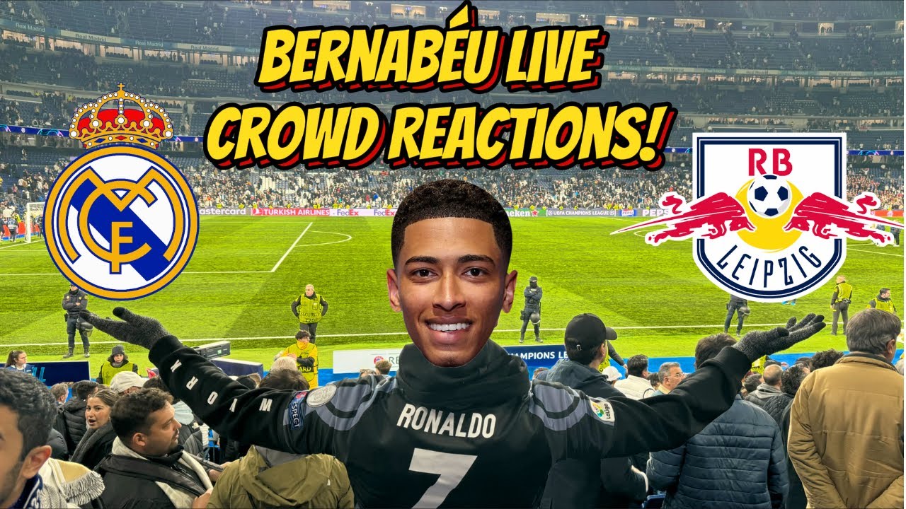 🎥The Champions League RETURNS to the Bernabéu❤️‍🔥Real Madrid RB Leipzig Live Crowd Reactions Vlog!