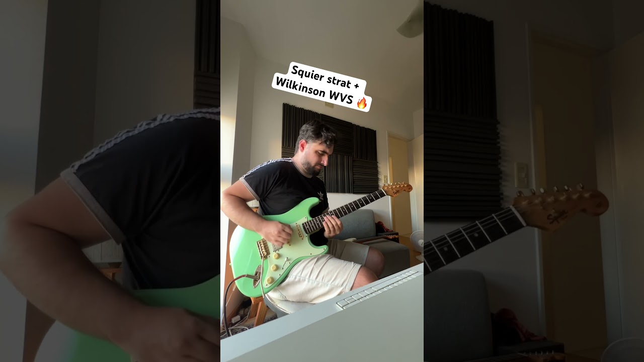 Squier California Series + Wilkinson WVS alnico V
