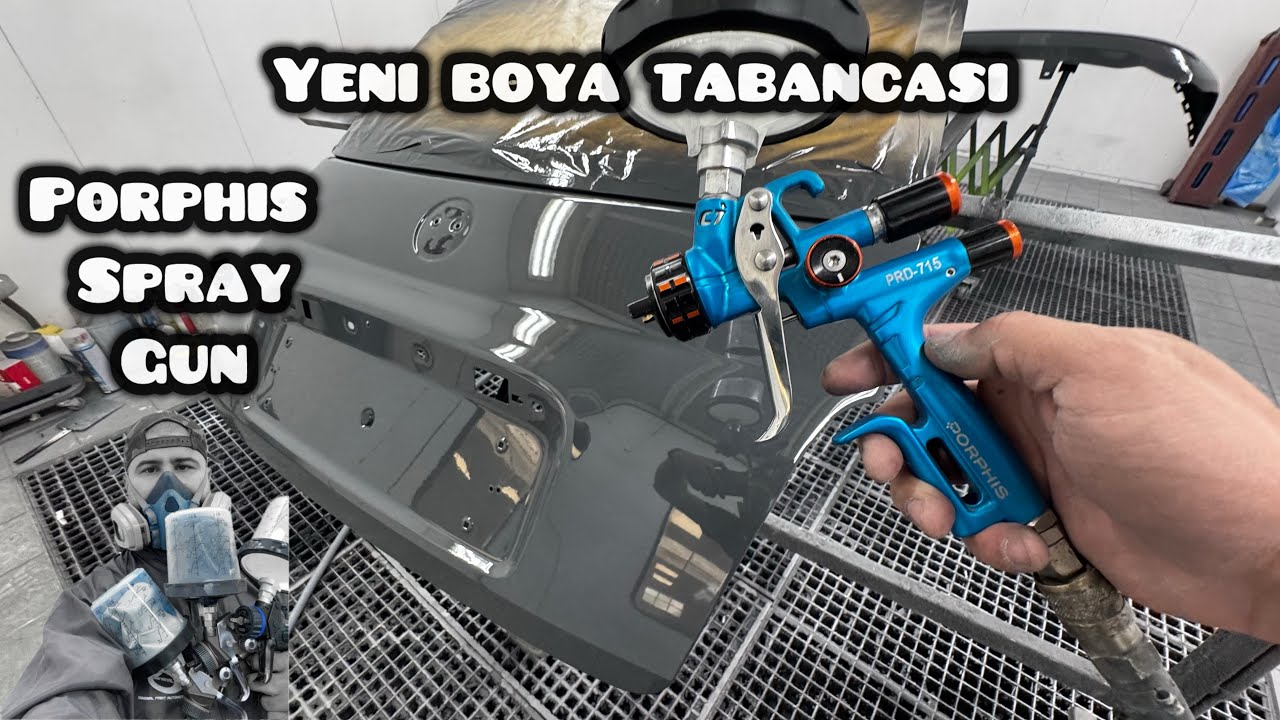 Porphis Boya Tabancasıyla Mükemmel Sonuçlar Nasıl Alınır?