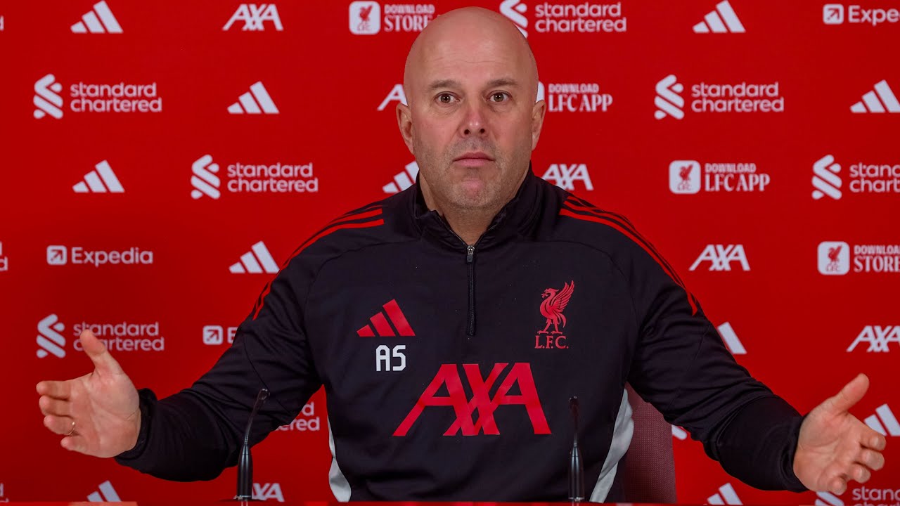 Liverpool FC v Newcastle United FC - Arne Slot Pre-match Press Conference