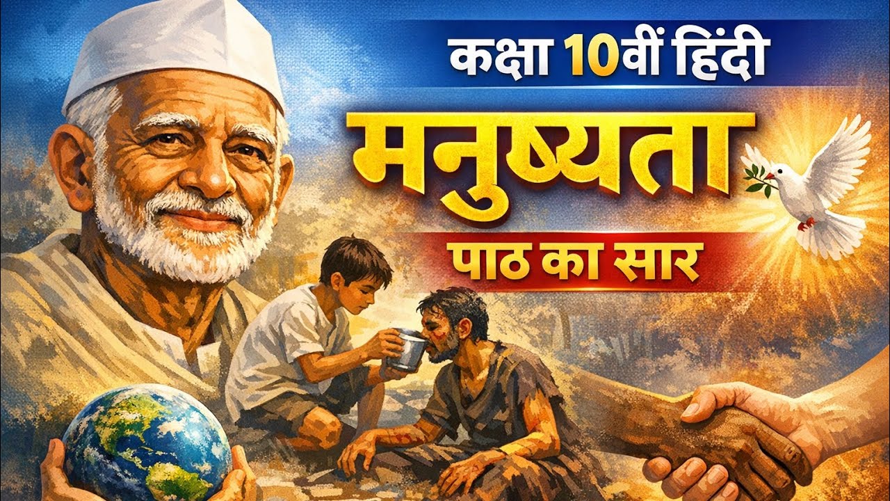 मनुष्यता Class-10th Hindi #Manushyata #hindi #class10 #hindiboardexam #hindiboardexam2026 