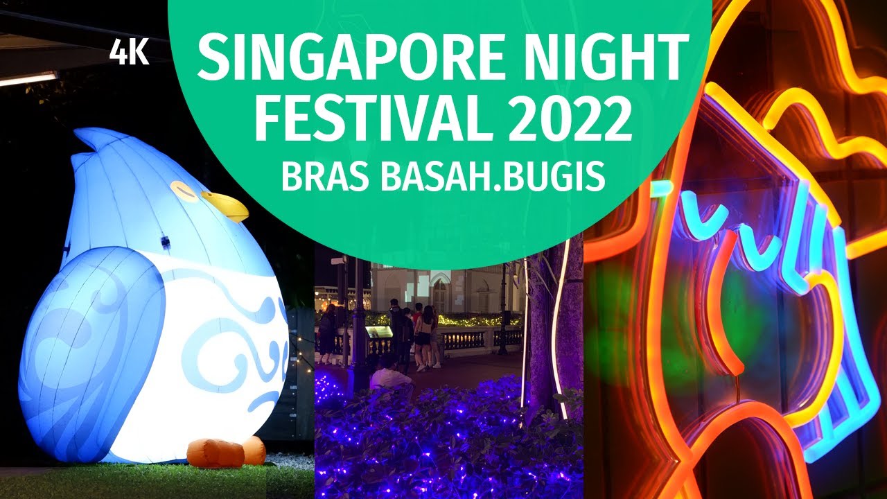 Beautiful Light Installations in the Singapore Night Festival 2022